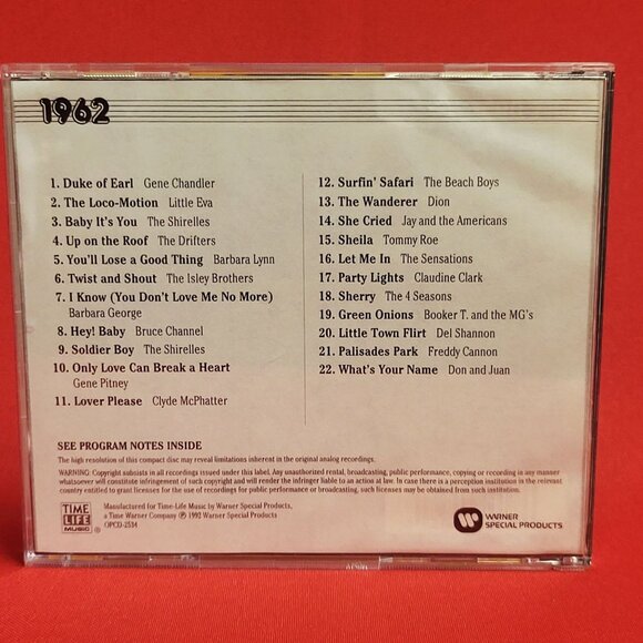The Rock N Roll Era 1962 CD 1992 - Picture 2 of 8